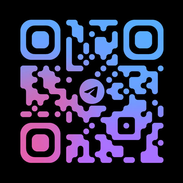 QR code for Partlio Telegram channel